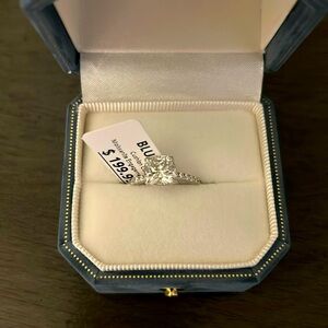 Engagement ring never worn I have two of them they are 199 with the tag